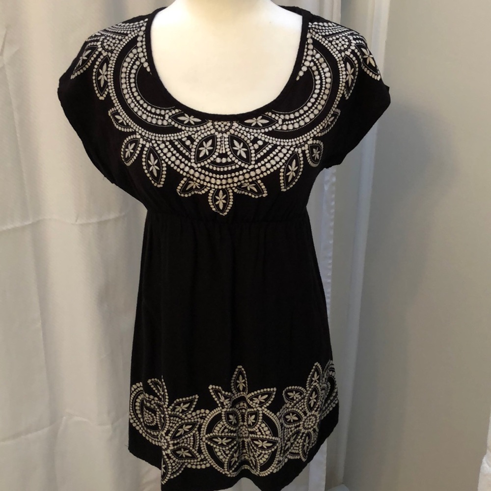 Beautiful Papaya Tunic Top
